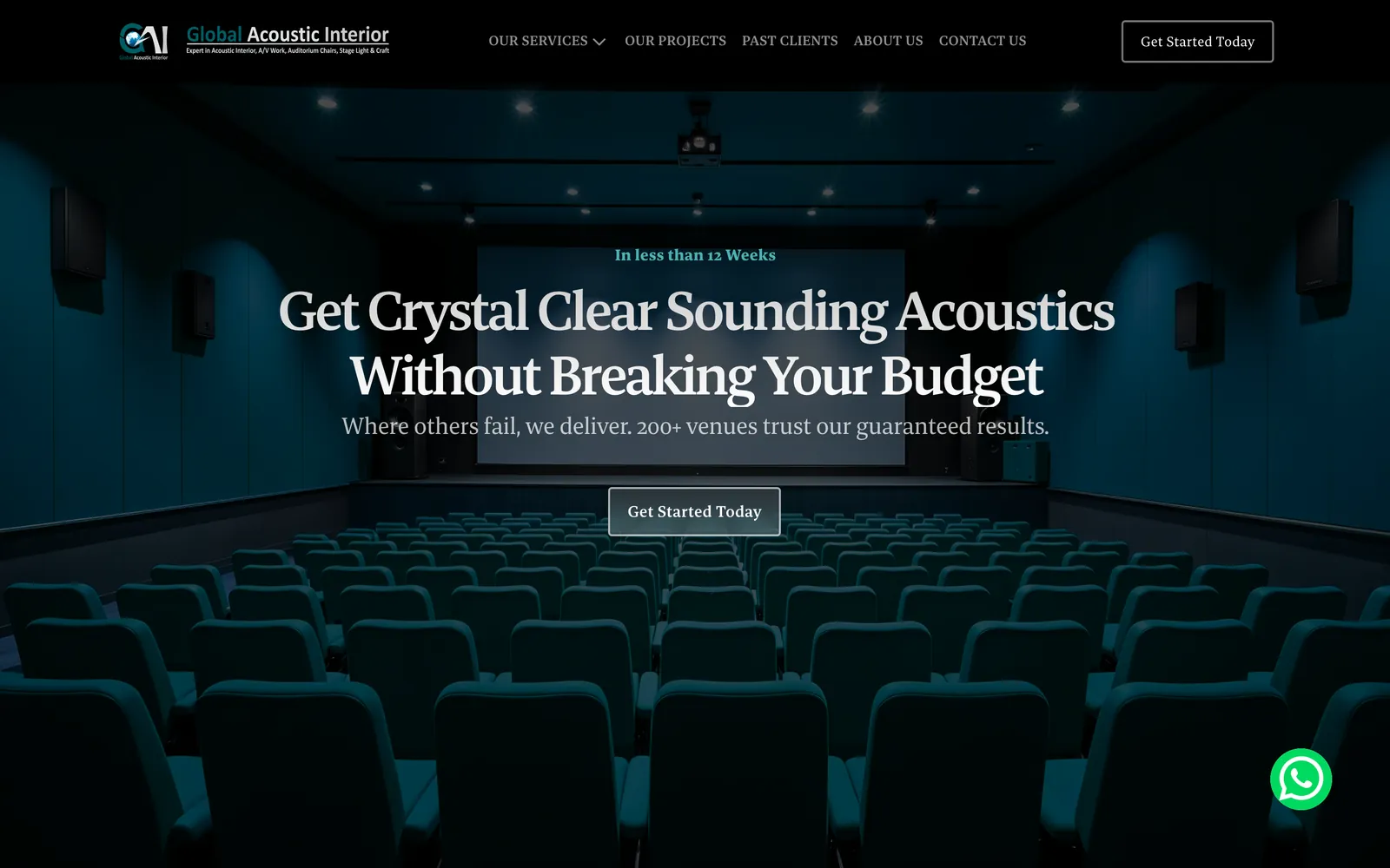 Global Acoustic Interior homepage